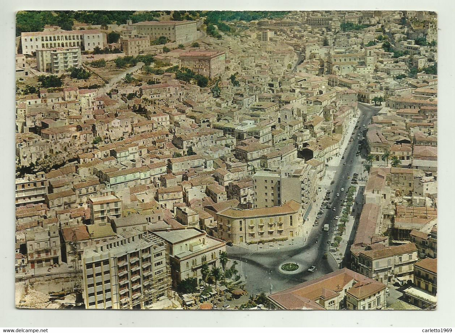 MODICA -  PANORAMA PARZIALE - VIAGGIATA  FG - Ragusa