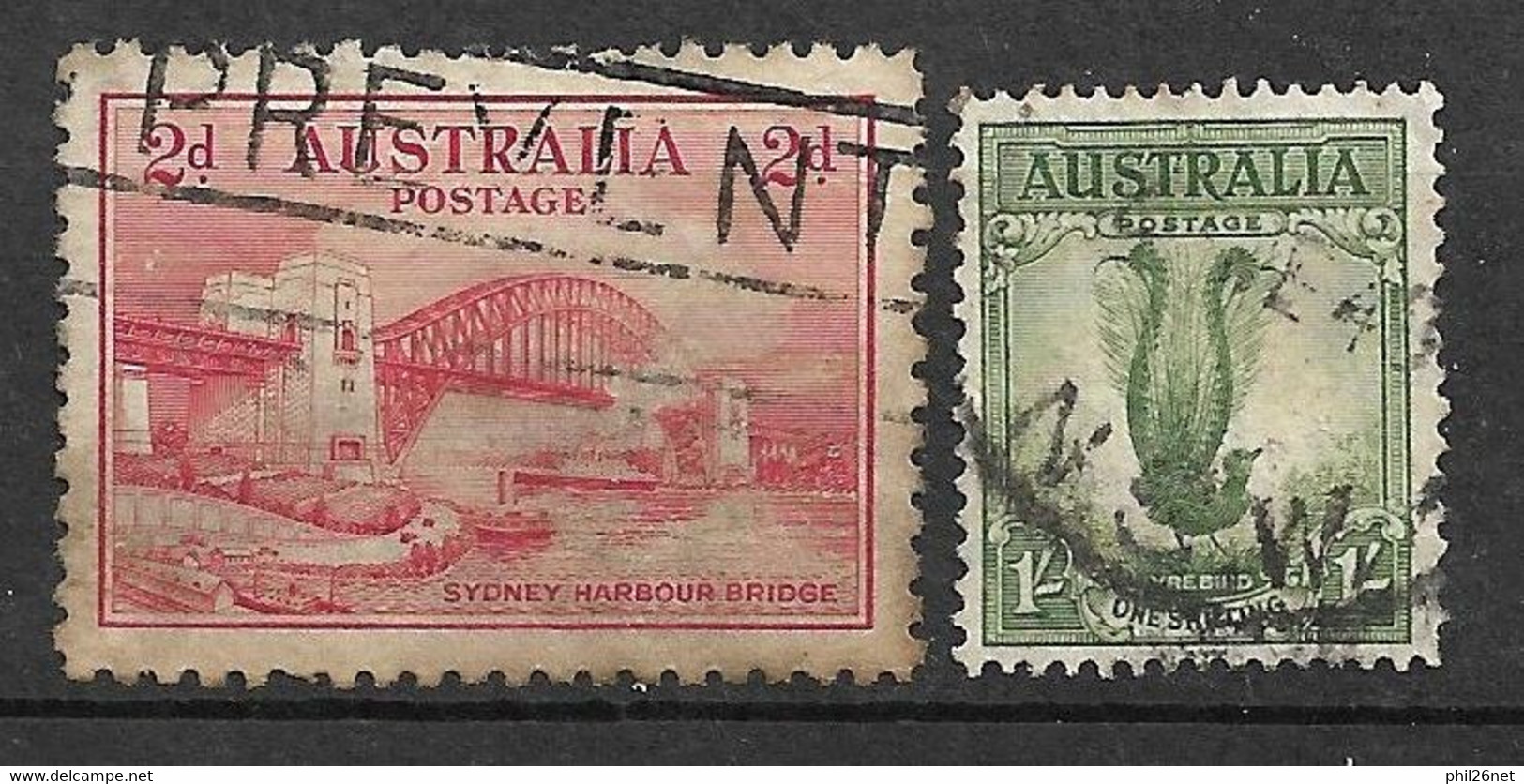 Australie UK  N° 88 Et 89      Oblitérés   B/TB       - Used Stamps