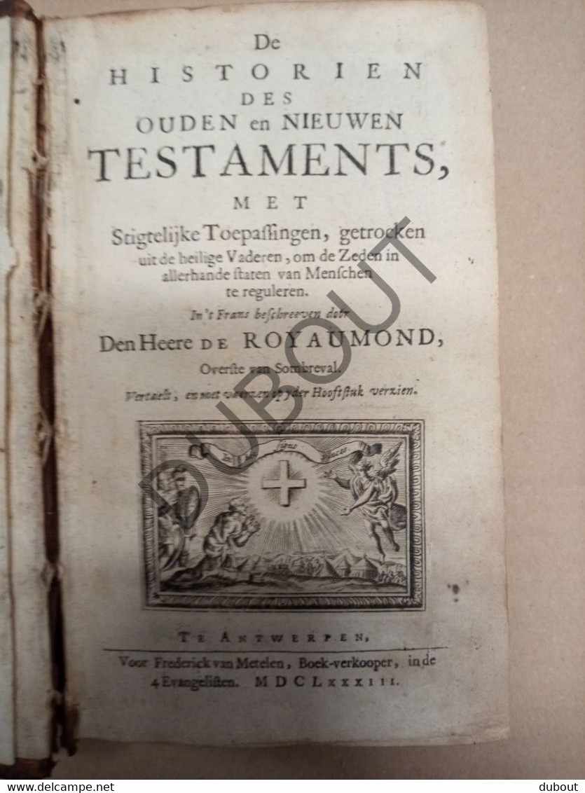 Brussel - Historien Des Ouden En Nieuwen Testaments - De Royaumond - 1683  (S189) - Vecchi