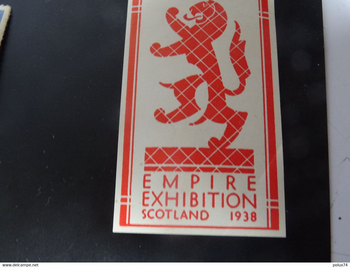 EMPIRE EXHIBITION SCOTLAND 1938  Vignette Neuf* - Cinderella