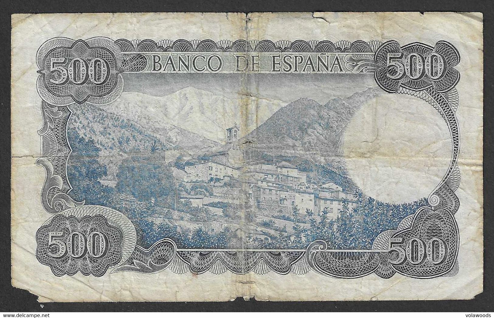 Spagna - Banconota Circolata Da 500 Pesetas P-153a.2 - 1971 #19 - 500 Peseten