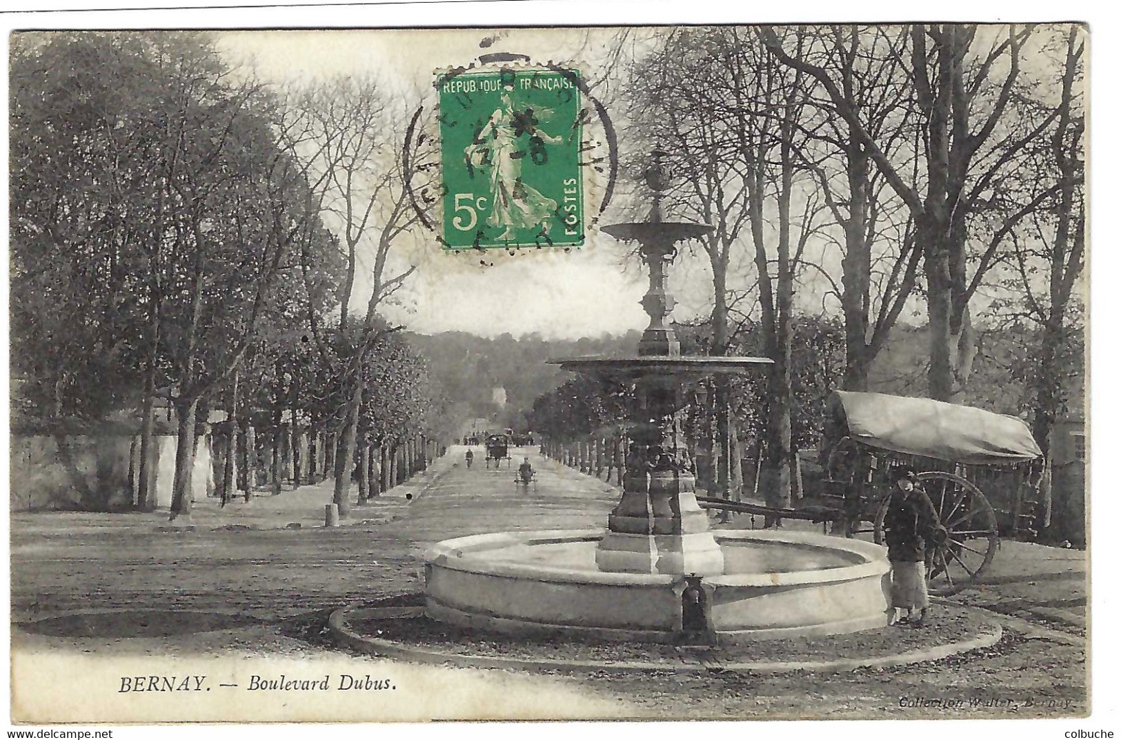 27 - BERNAY +++ Boulevard Dubus +++ Cliché Pas Très Courant +++ - Bernay