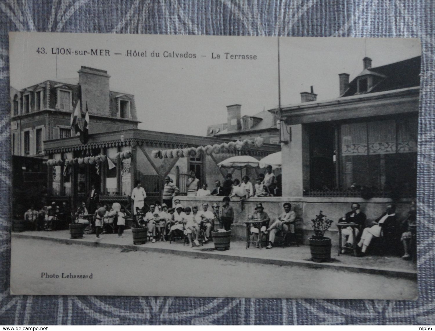 14 Lion Sur Mer HOTEL DU CALVADOS LA TERRASSE - Andere & Zonder Classificatie