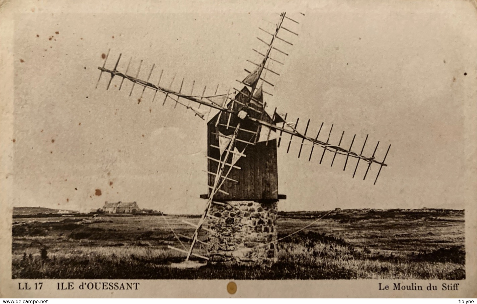 Île D’ouessant - Le Moulin à Vent Du Stiff - Molen - Ouessant