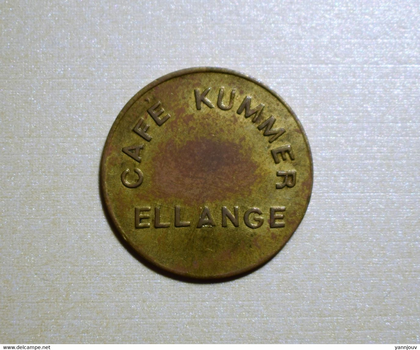 Luxembourg - Ellange - Café Kummer - Auguste Nimax - Jeton De Café - Monétaires / De Nécessité