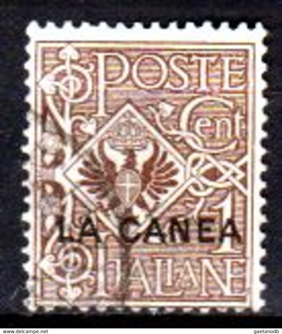 Italia-G-1008 - La Canea 1905: Sassone, N.3 (o) Used - Qualità A Vostro Giudizio. - La Canea