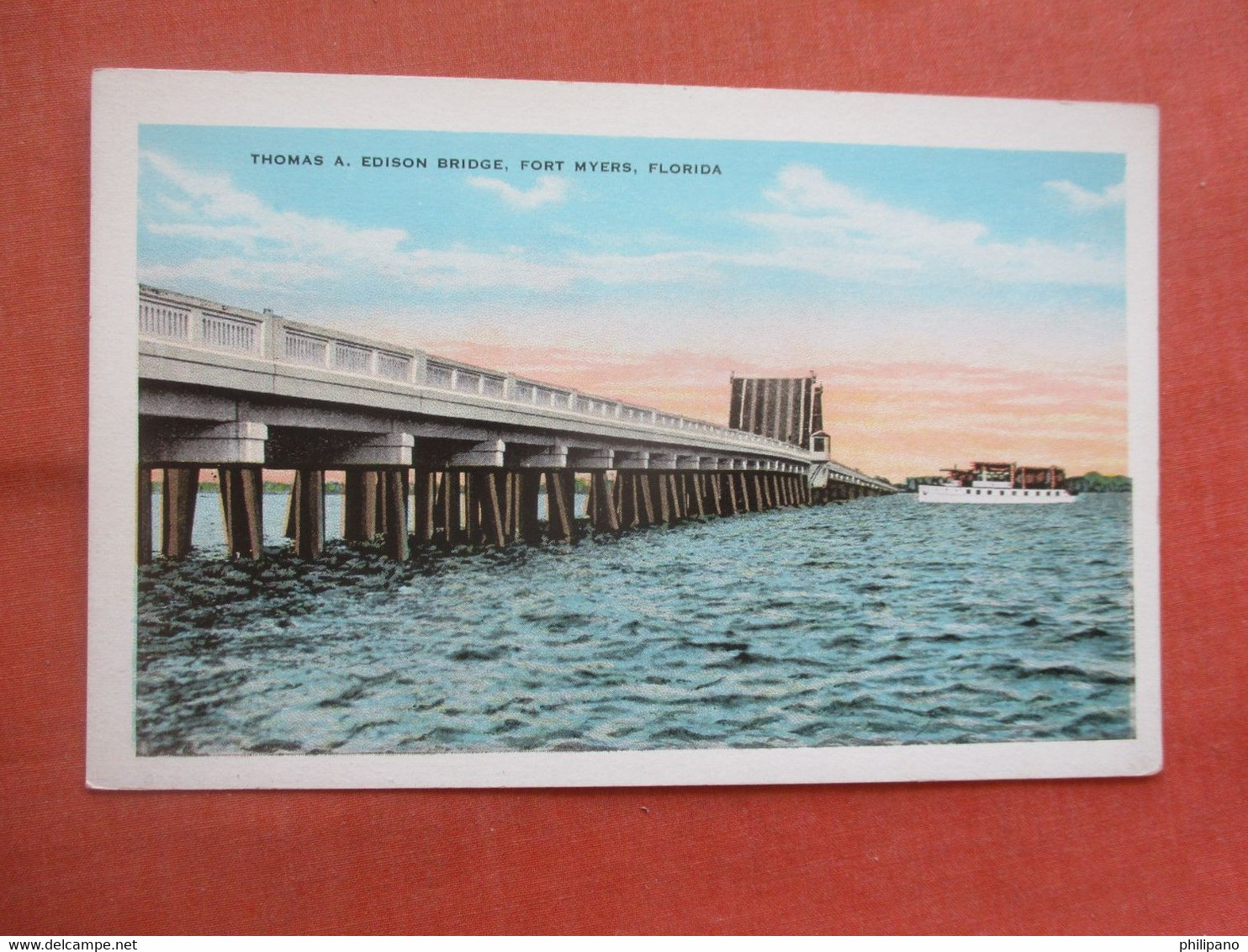 Thomas Edison Bridge.    Fort Myers  Florida > Fort Myers >   Ref 5498 - Fort Myers