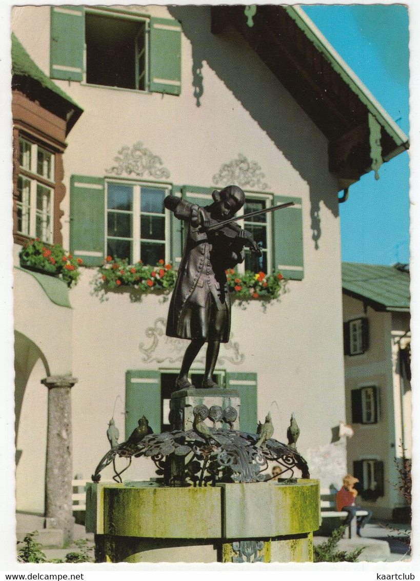 St. Gilgen Am Wolfgangsee - Mozartbrunnen - (Land Salzburg, Österreich / Austria) - St. Gilgen
