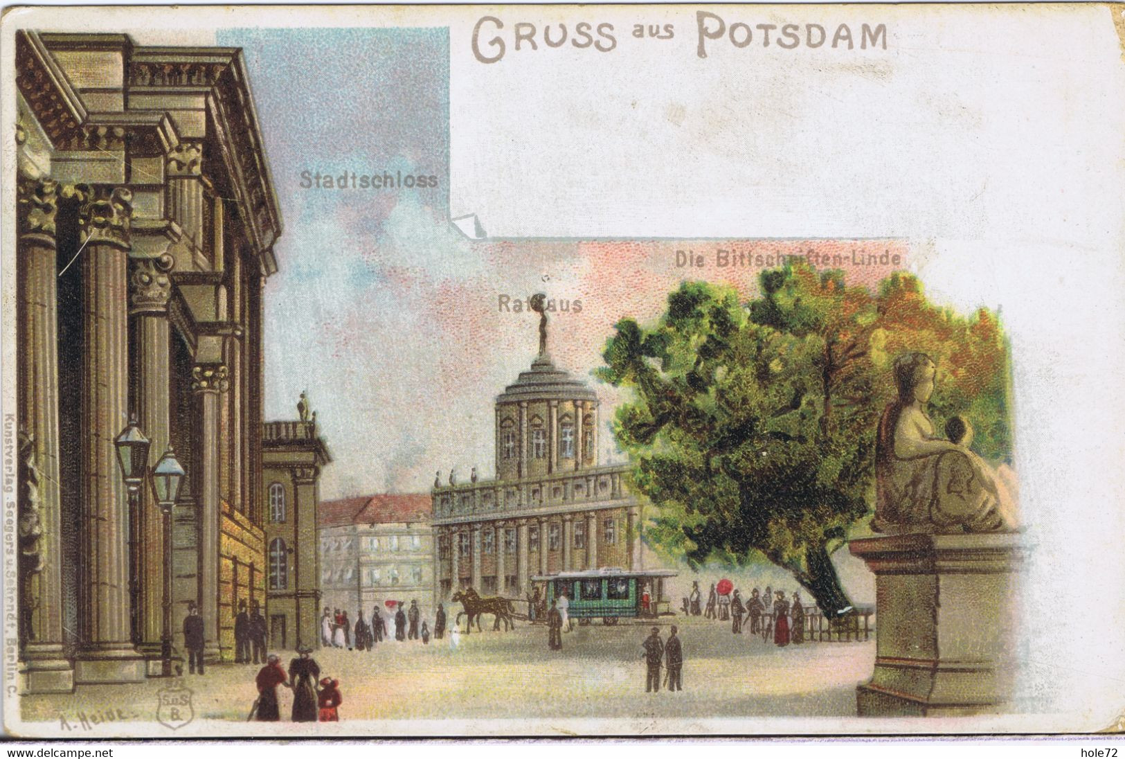 Postdam - Gruss Aus Potsdam - Stadtschloss - Hassloch