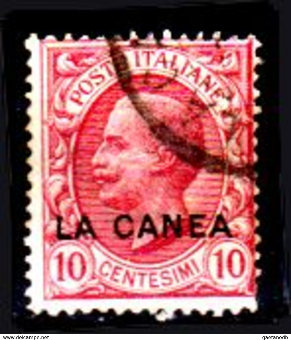 Italia-G-1022 - La Canea 1907-12: Sassone, N. 15 (o) Used - Qualità A Vostro Giudizio. - La Canea