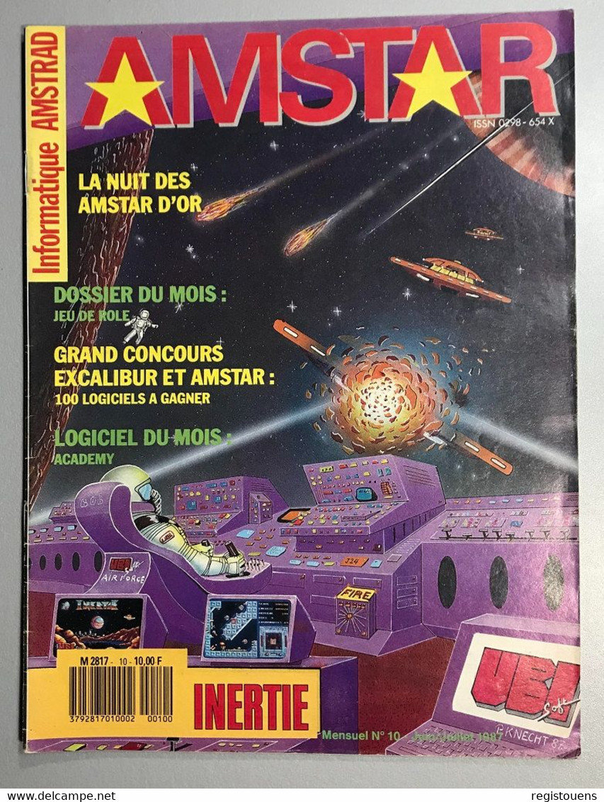 Amstar N° 10  Informatique Amstrad - Informatique