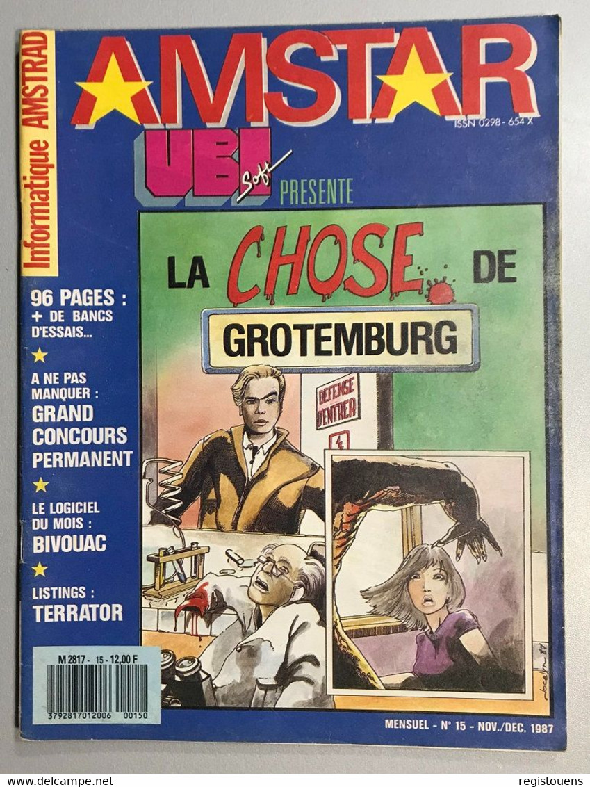 Amstar N° 15  Informatique Amstrad - Informatik