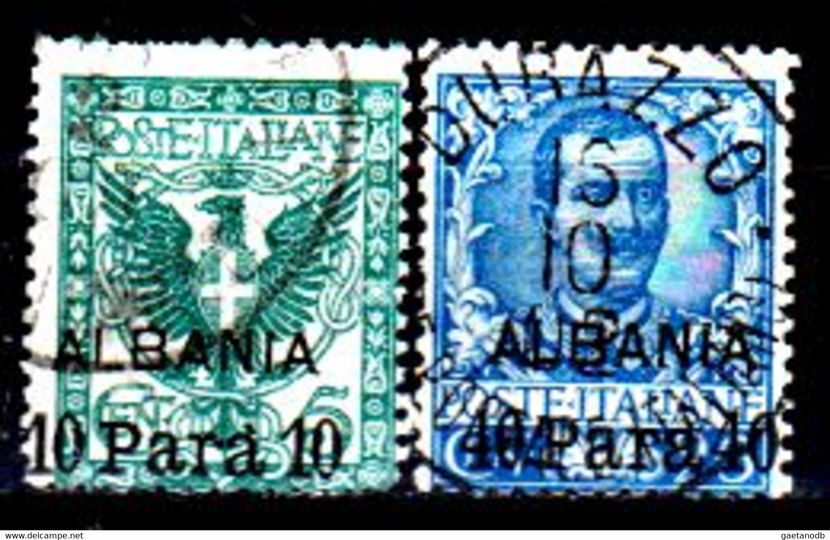 Italia-G-1027 - Albania 1902: Sassone, N. 1, 3 (o) Used - Qualità A Vostro Giudizio. - Albanien