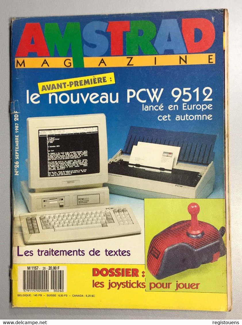 Amstrad Magazine N° 26 - Informatique