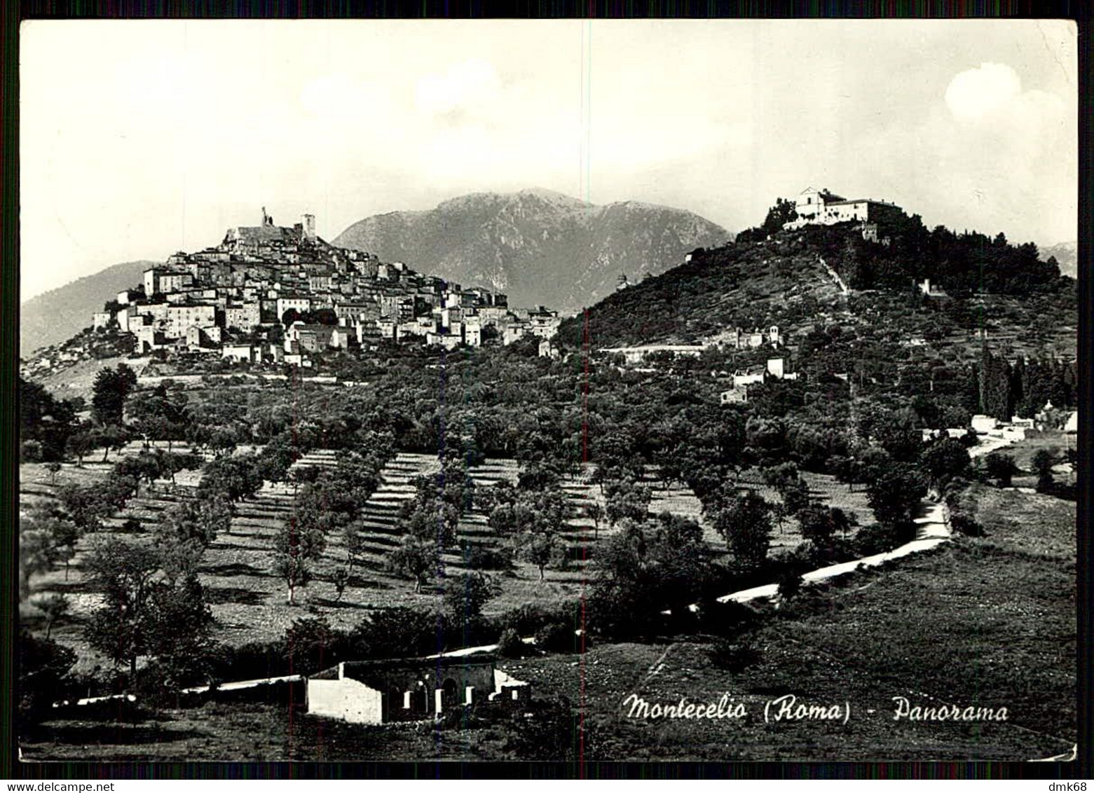 MONTECELIO ( GUIDONIA / ROMA ) PANORAMA - EDIZIONE TUZI - SPEDITA - 1950s (9313) - Guidonia Montecelio