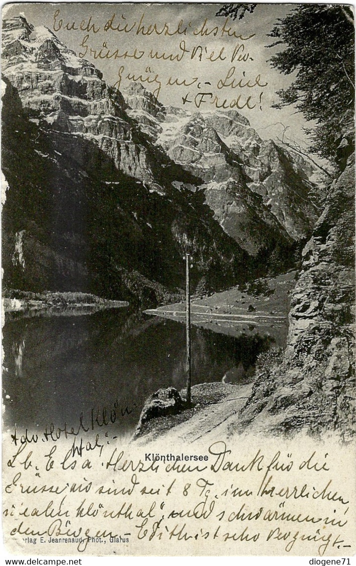 Klönthalersee 1904 - Autres & Non Classés