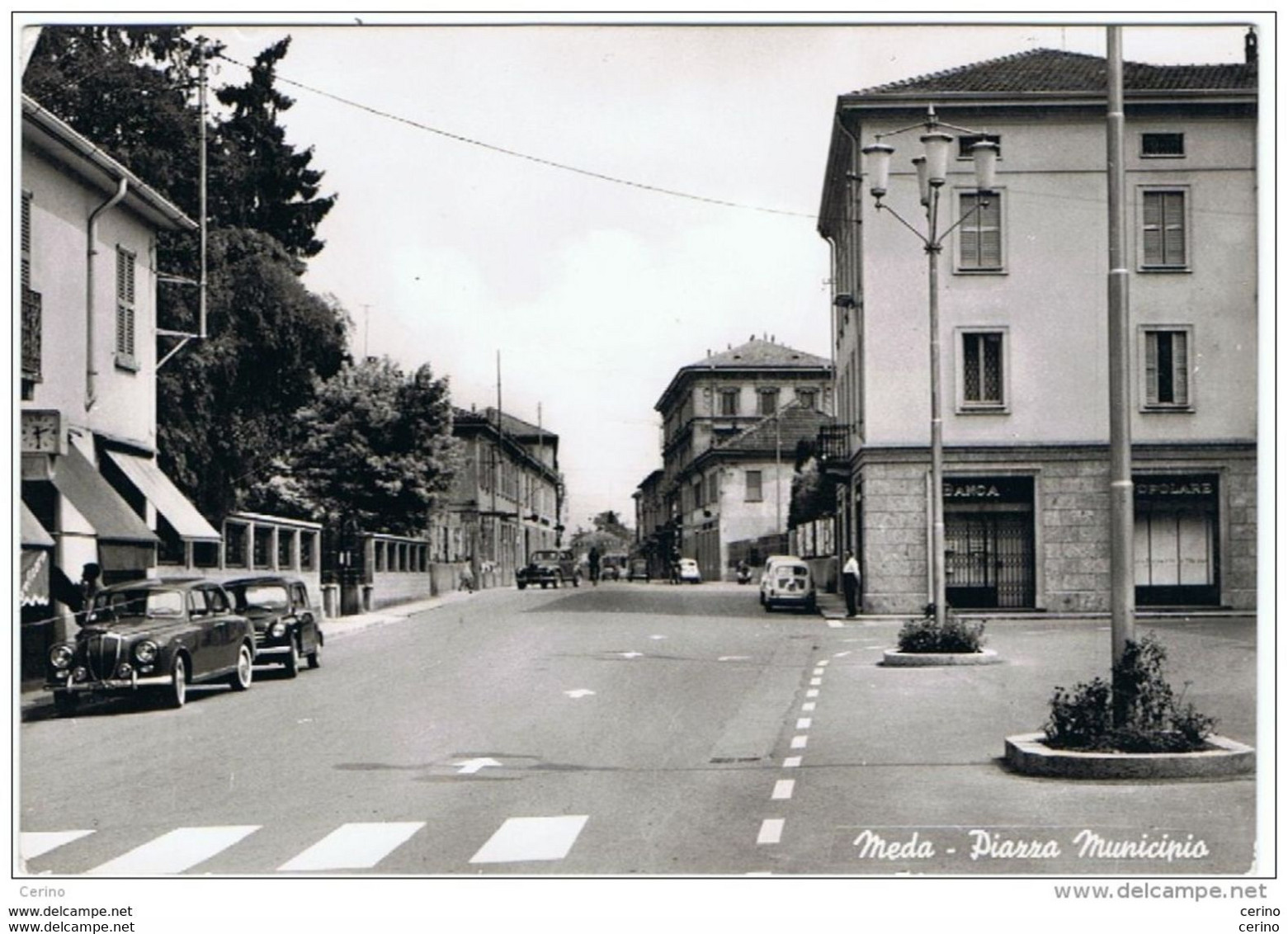 MEDA:  PIAZZA  MUNICIPIO  -  FOTO  -  FG - Monza