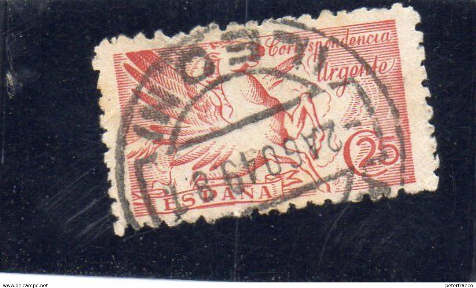 B 1941 Spagna - Mercurio - Dienstmarken