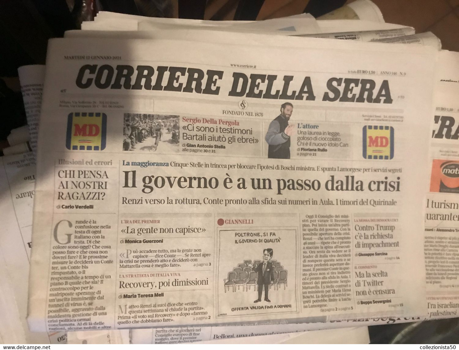 STUPENDA RIVISTA  CORRIERE DEL SERA ! - Ohne Zuordnung