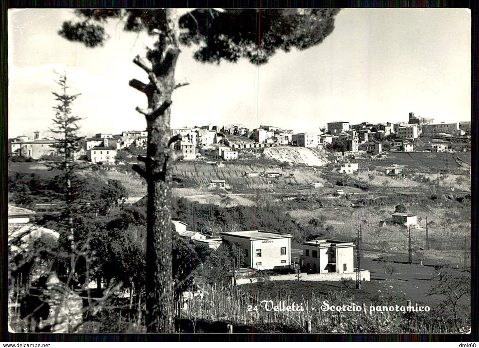 VELLETRI ( ROMA ) SCORCIO PANORAMICO - EDIZIONE PIETROSANTI - SPEDITA 1954 (9325) - Velletri