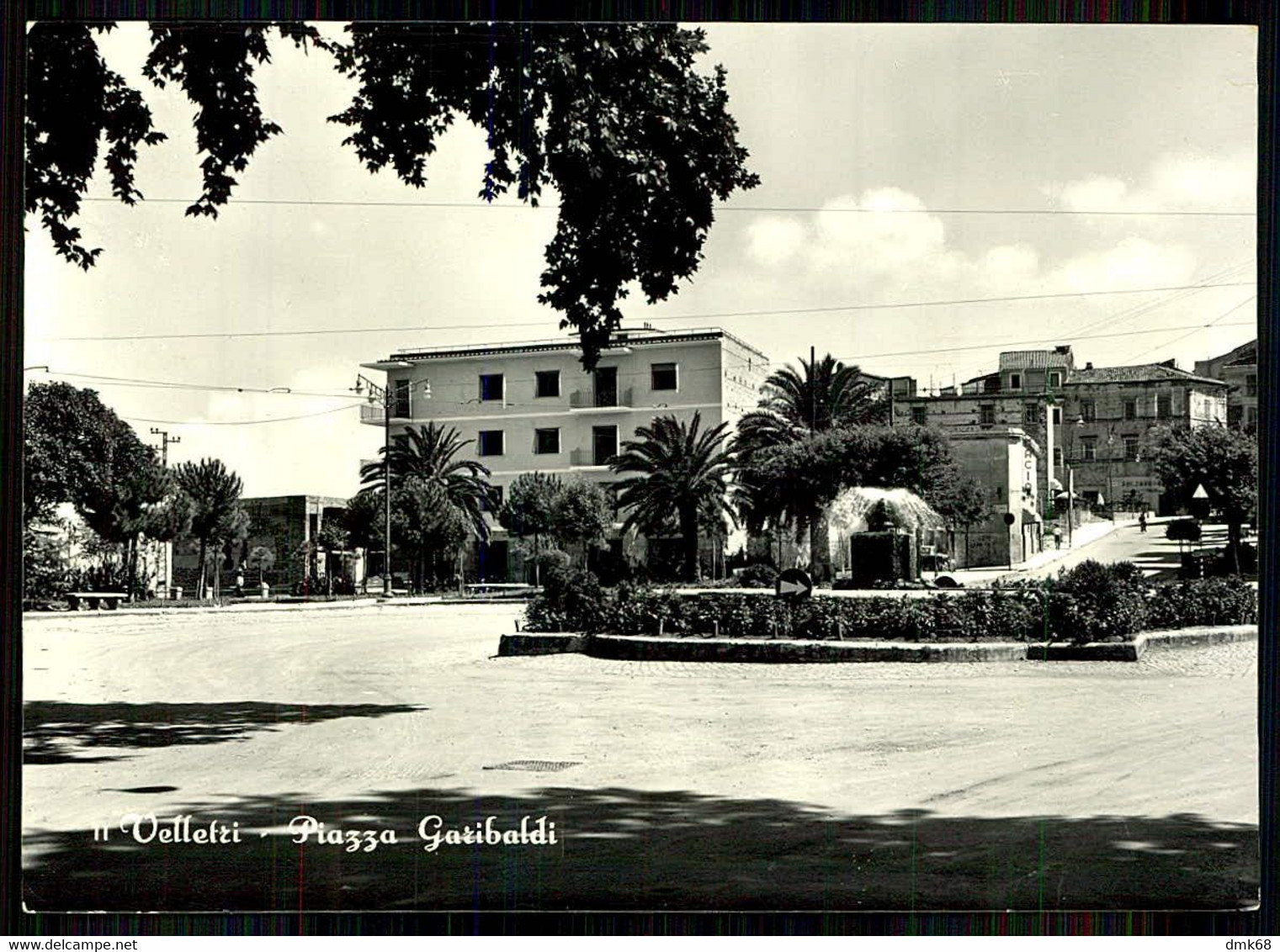 VELLETRI ( ROMA ) PIAZZA GARIBALDI - EDIZIONE PIETROSANTI - SPEDITA 1953 (9326) - Velletri