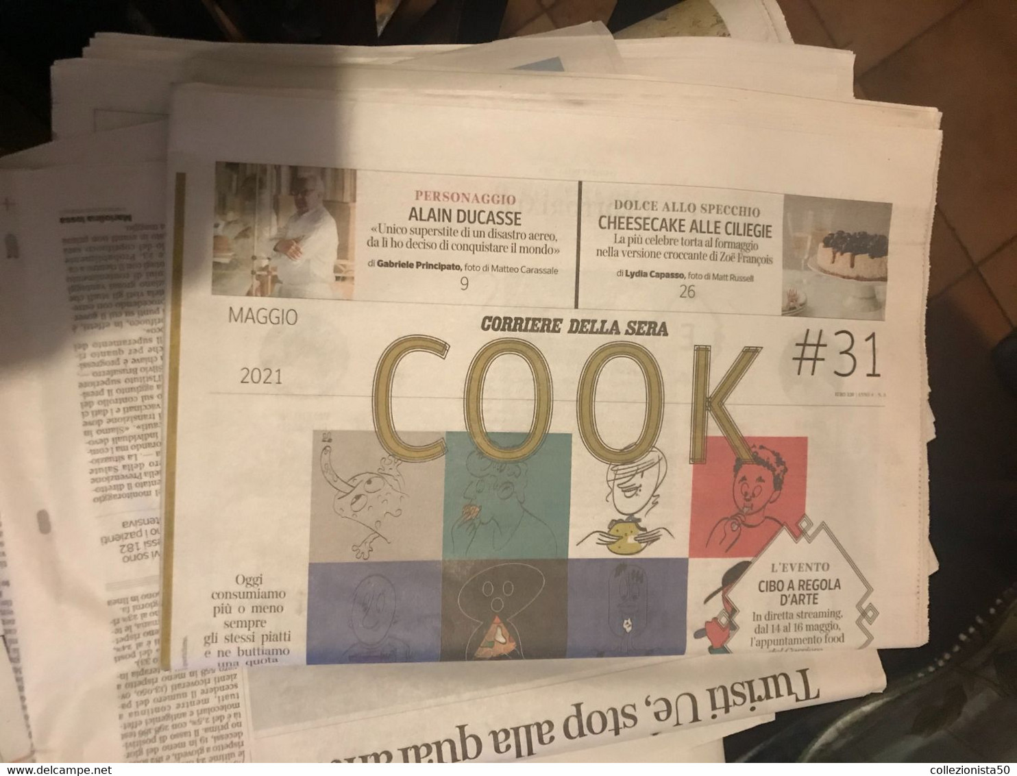 STUPENDA RIVISTA COOK DELLA  CORRIERE DELLA SERA ! - Ohne Zuordnung