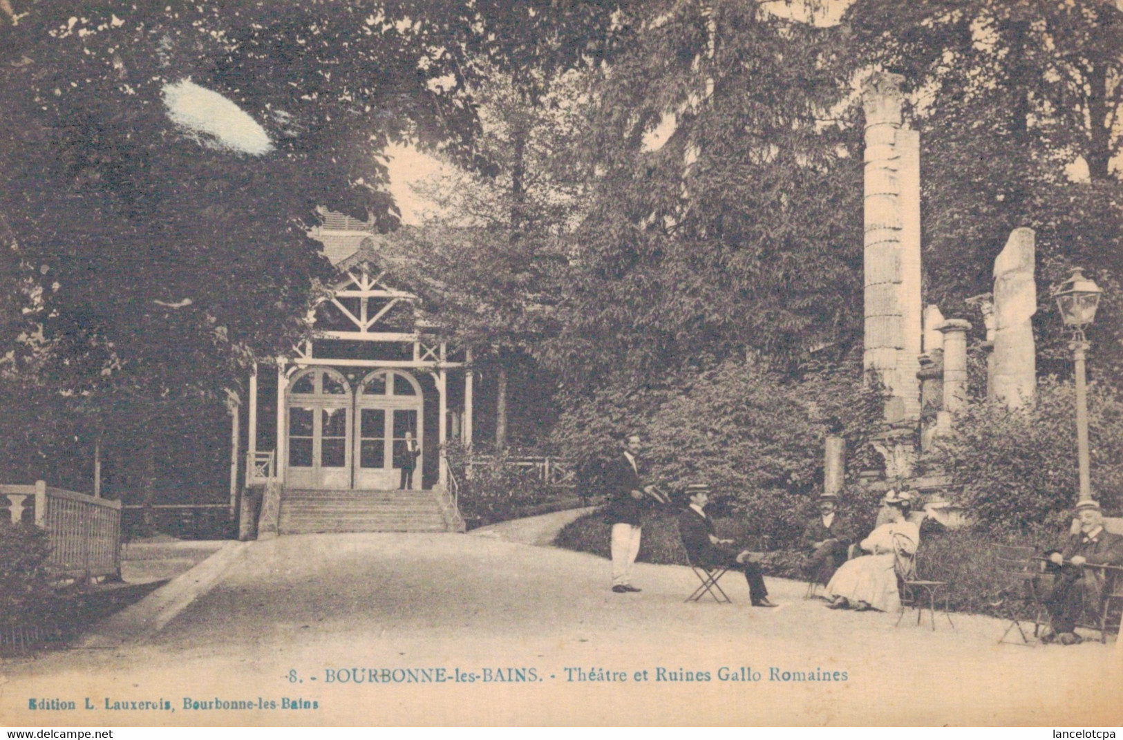 52 - BOURBONNE LES BAINS / THEATRE ET RUINES GALLO ROMAINES - Bourbonne Les Bains