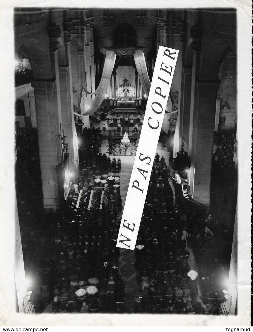 VITRY LE FRANCOIS - Pélerinage Notre Dame De Boulogne (Années 1950) 3 Photos 17 X 23 - Religione & Esoterismo