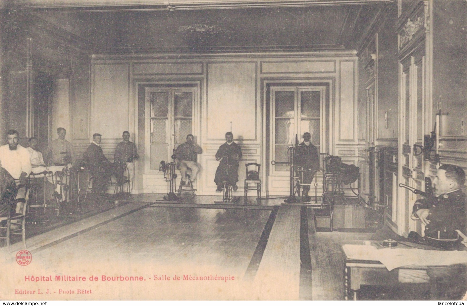 52 - BOURBONNE LES BAINS / HOPITAL MILITAIRE - SALLE DE MECANOTHERAPIE - Bourbonne Les Bains