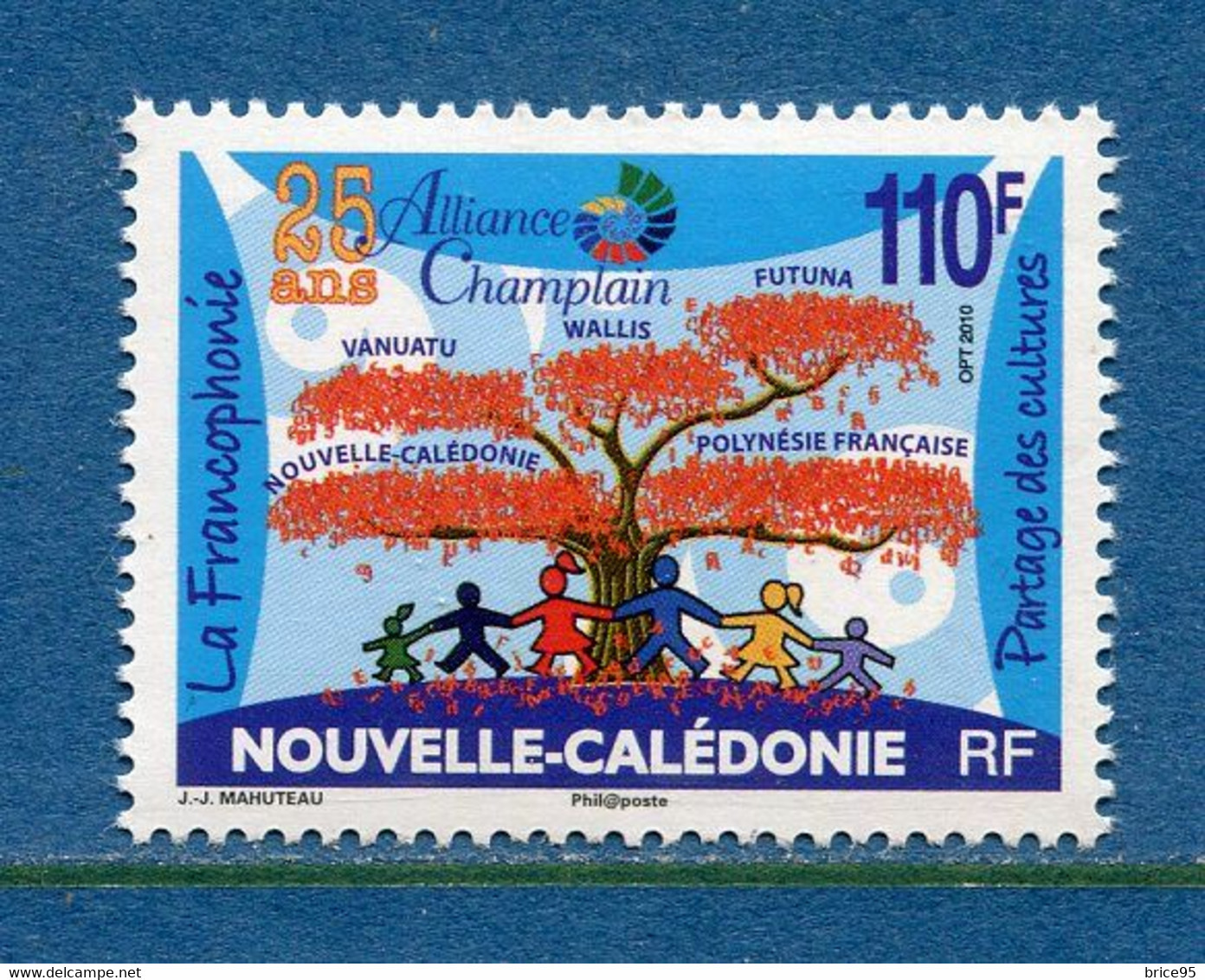 ⭐ Nouvelle Calédonie - Yt N° 1092 ** - Neuf Sans Charnière - 2010 ⭐ - Unused Stamps