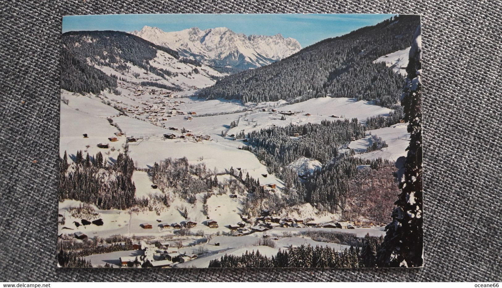 A- Wildschönau Mühltal Und Oberau Gegen Wilden Kaiser Tirol Austria - Wildschönau