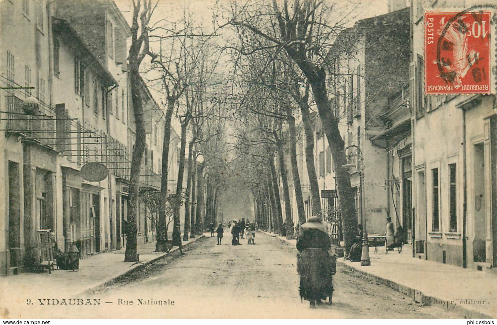 VAR  VIDAUBAN   Rue Nationale - Vidauban