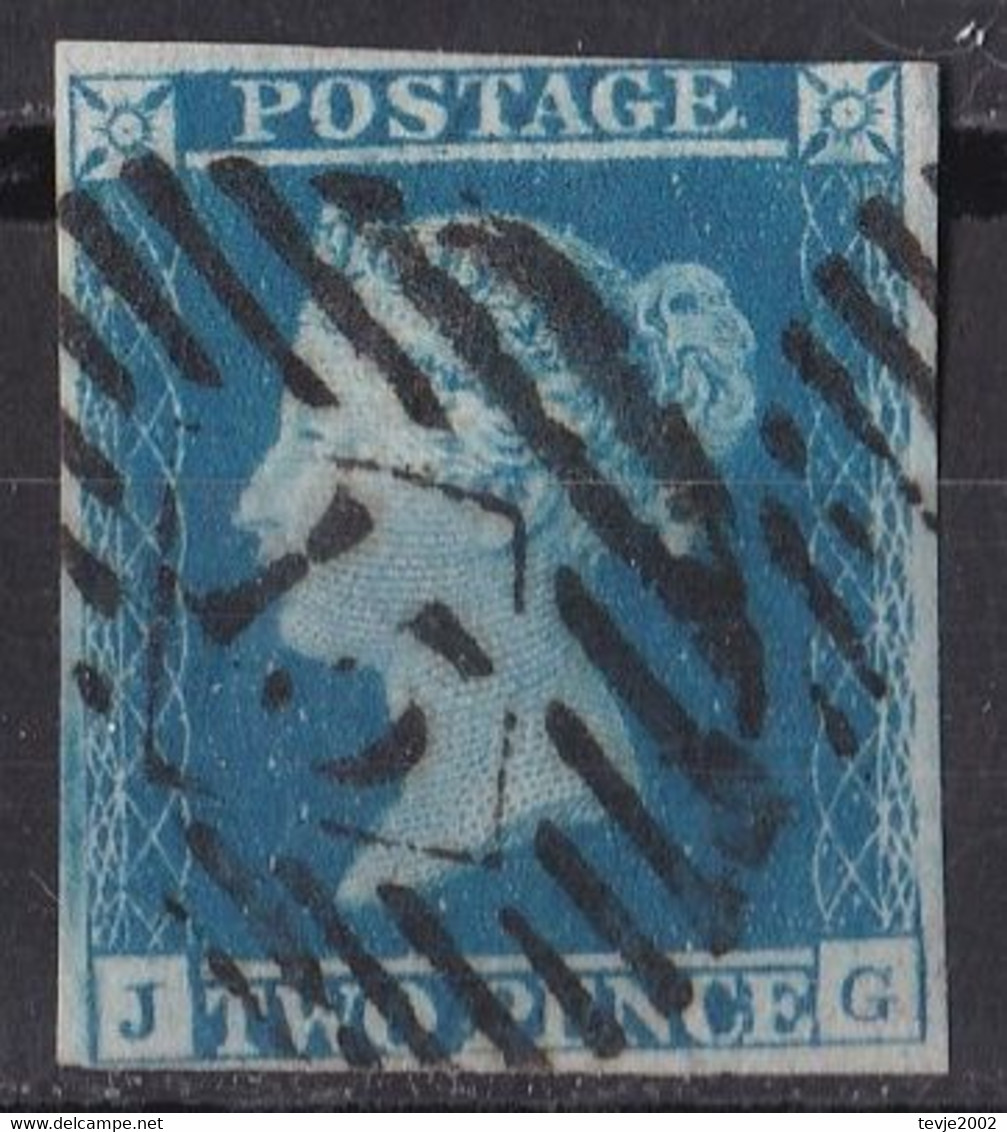 Großbritannien 1841 - Mi. Nr. 4 Yb - Gestempelt Used - Queen Victoria - Oblitérés