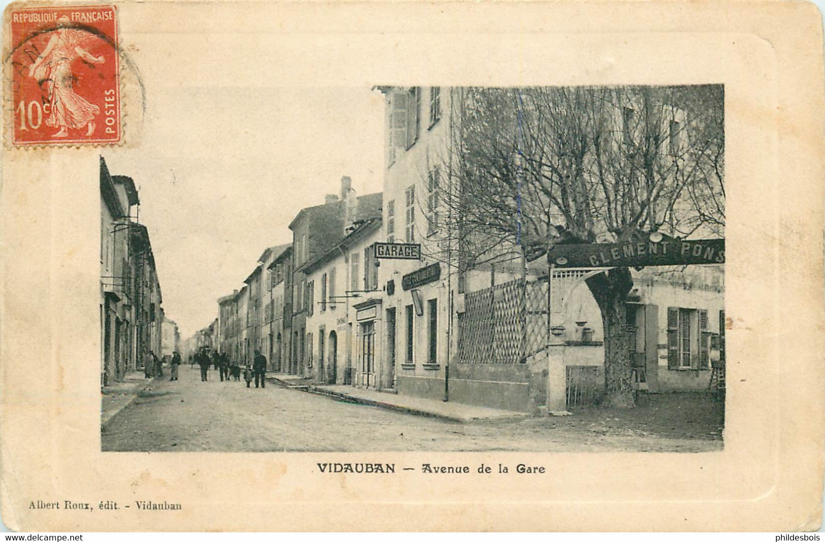 VAR  VIDAUBAN  Avenue De La Gare - Vidauban