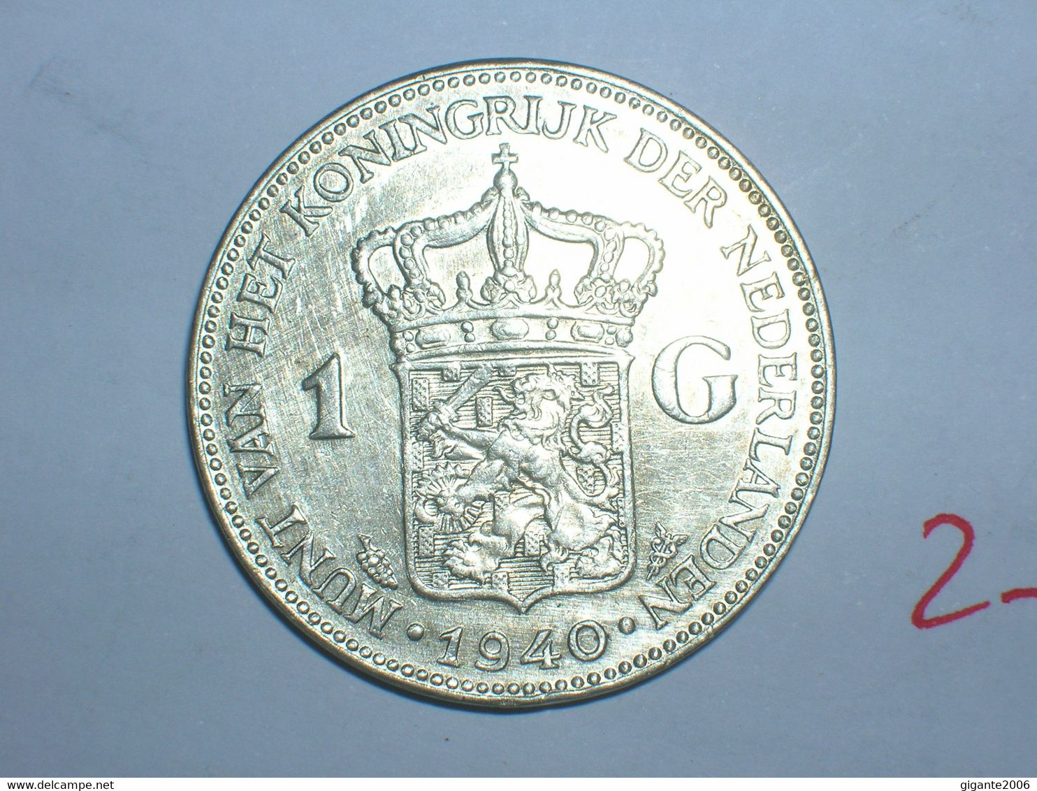 HOLANDA  1 Gulden 1940 (20) - 1 Gulden