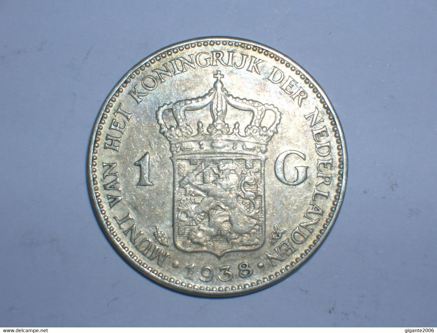 HOLANDA  1 Gulden 1938 (22) - 1 Gulden