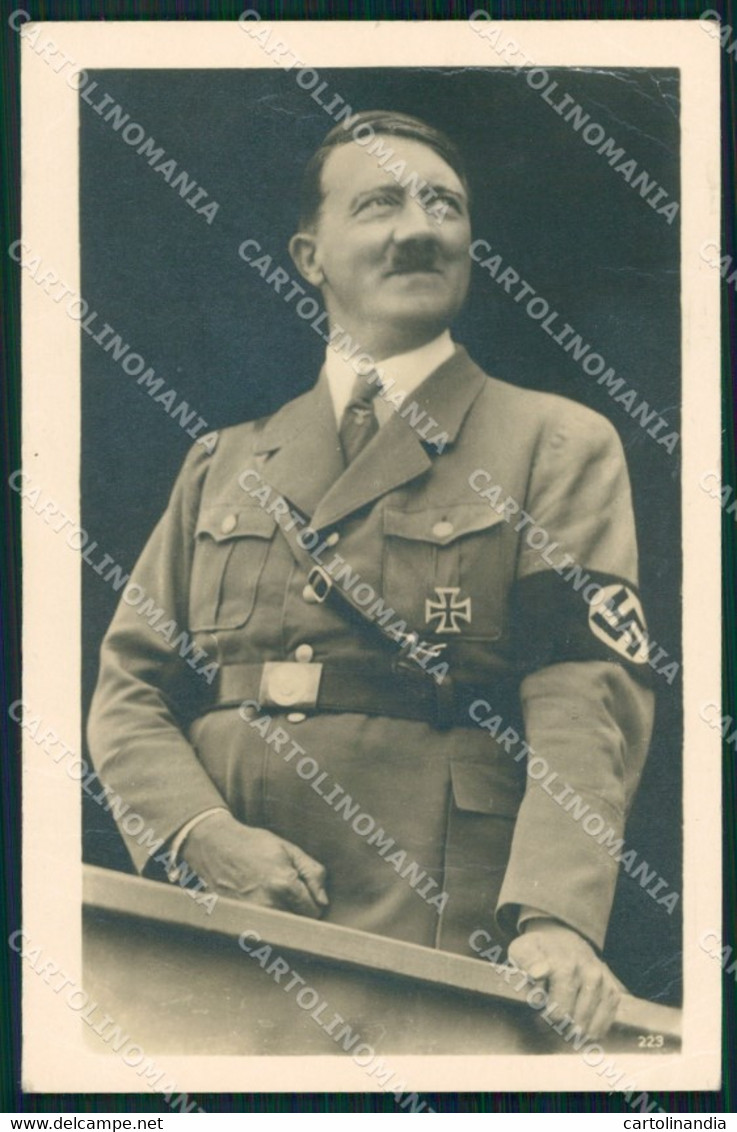 WK2 WW2 German Propaganda CREASES 3 Reich Adolf Hitler RPPC AK Postcard XF5761 - Guerra 1939-45