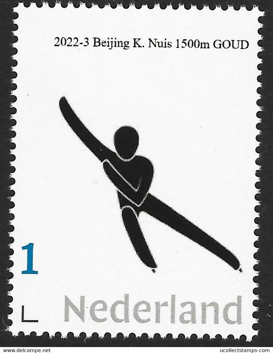 Nederland  2022-3   Olympics  K. Nuis 1500m      Postfris/mnh/neuf - Ungebraucht