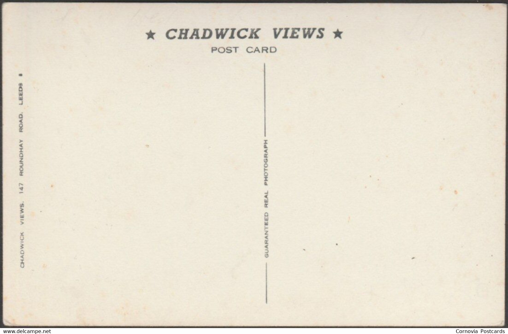 University Of Leeds, Yorkshire, C.1950s - Chadwick RP Postcard - Leeds