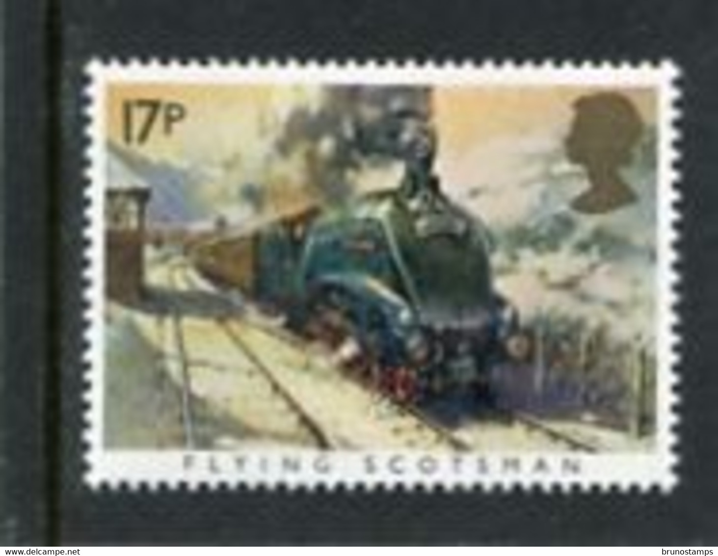 GREAT BRITAIN - 1985  17p  FAMOUS TRAINS  MINT NH - Zonder Classificatie