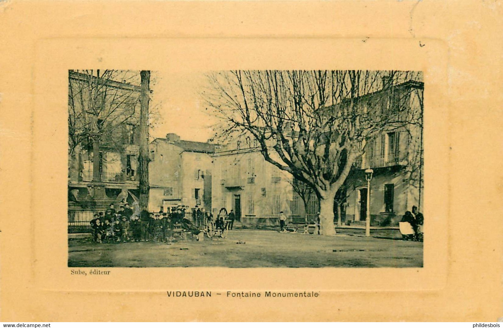 VAR  VIDAUBAN    Fontaine Monumentale (edit Sube) - Vidauban