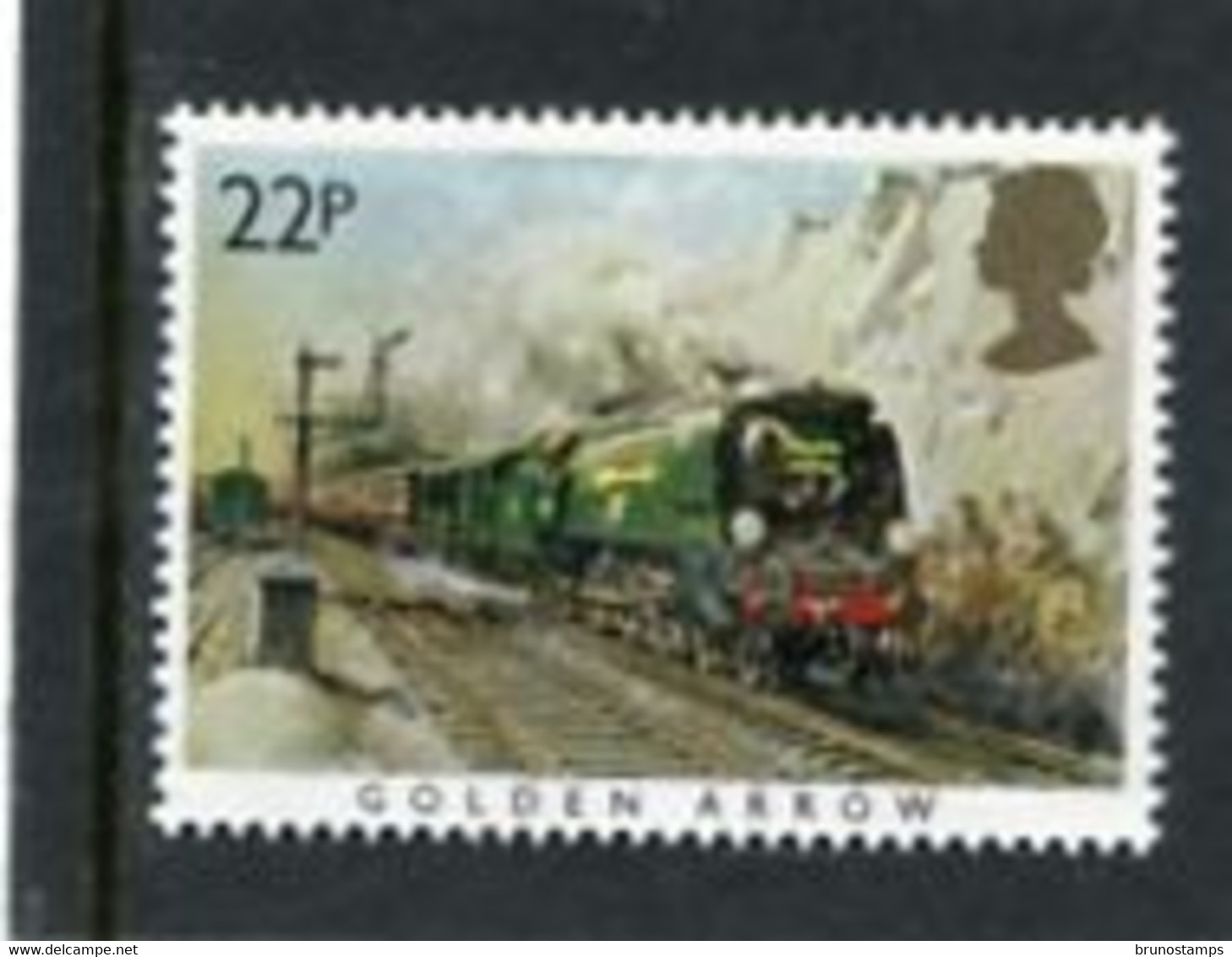 GREAT BRITAIN - 1985  22p  FAMOUS TRAINS  MINT NH - Unclassified