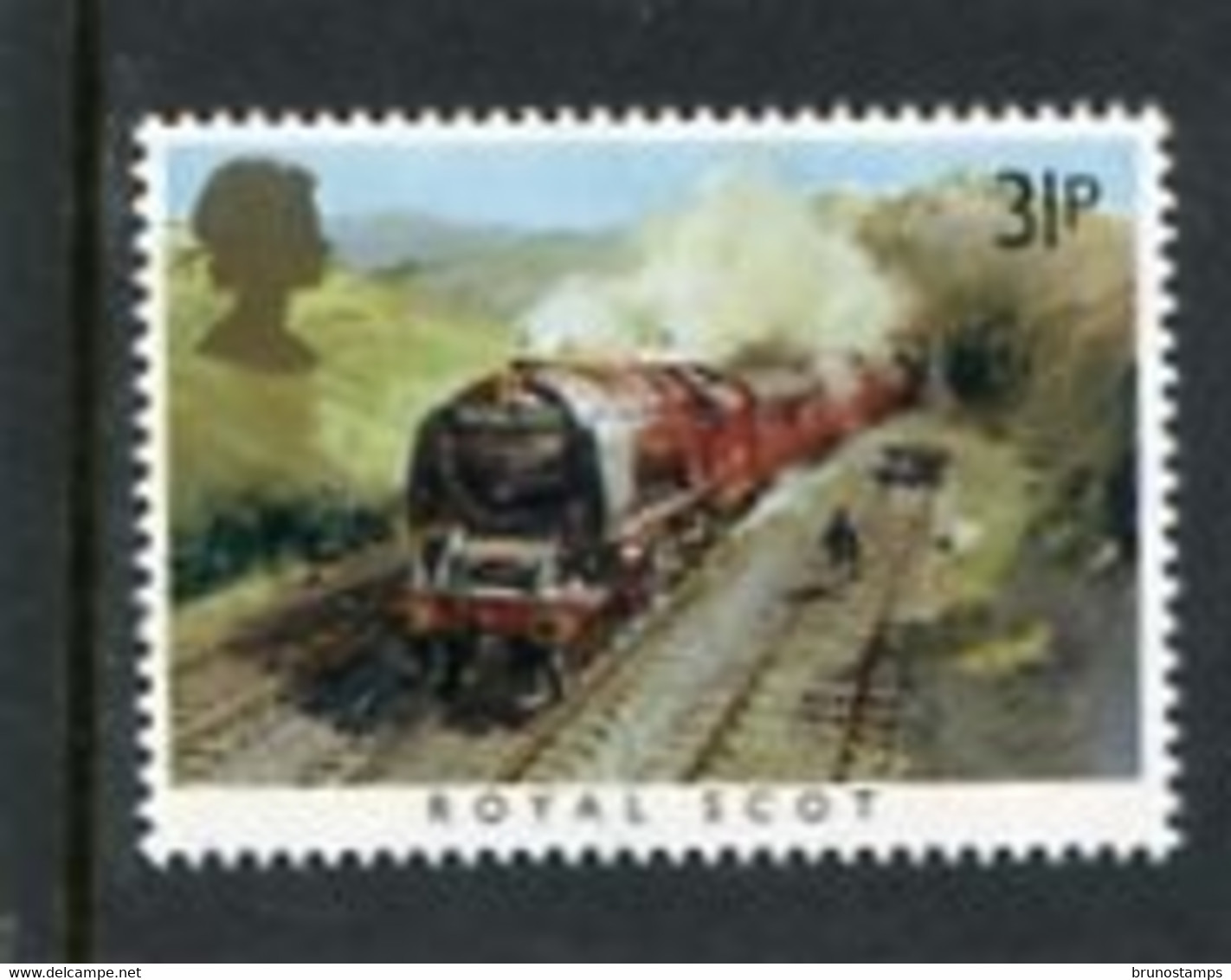 GREAT BRITAIN - 1985  31p  FAMOUS TRAINS  MINT NH - Non Classés