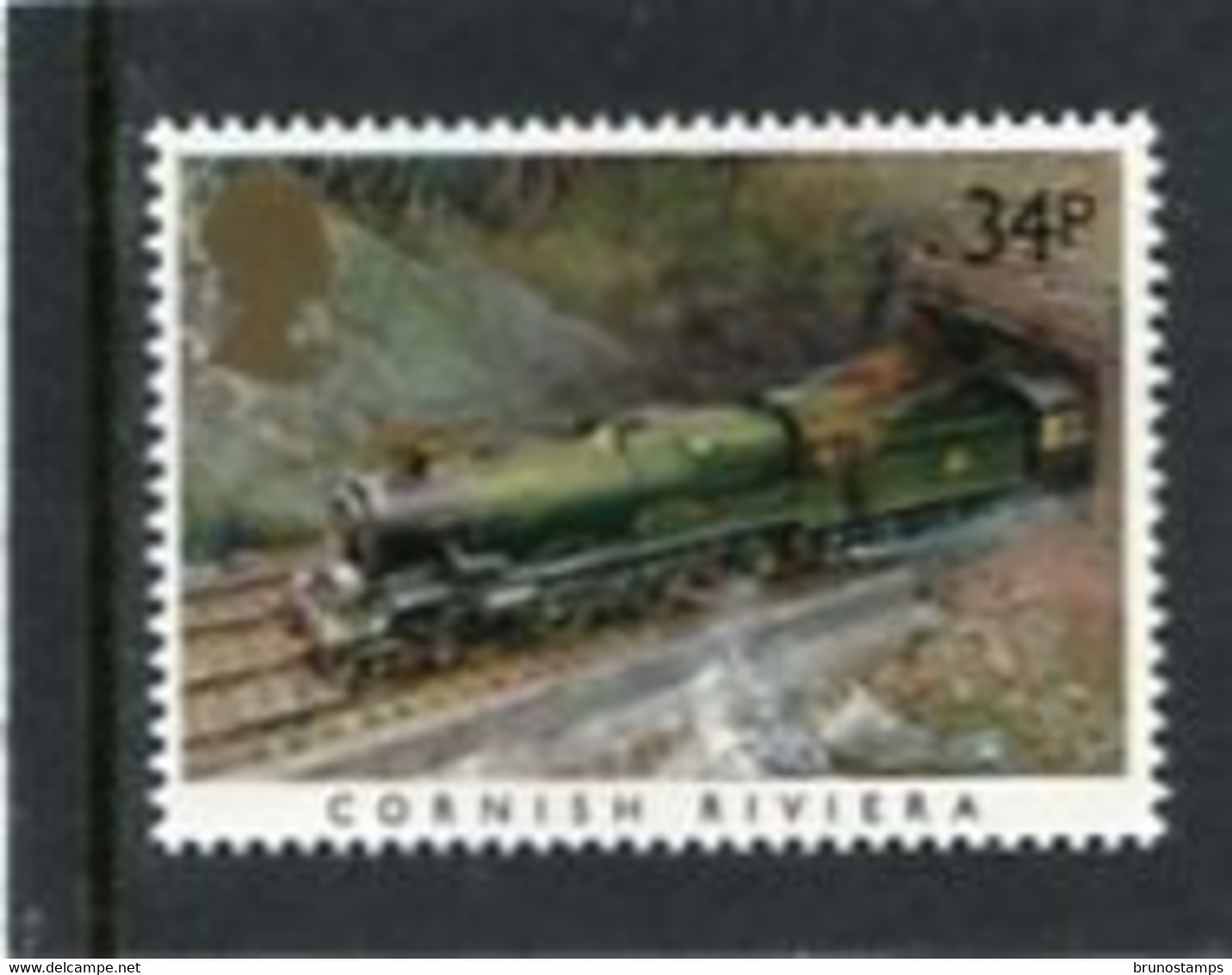 GREAT BRITAIN - 1985  34p  FAMOUS TRAINS  MINT NH - Non Classés