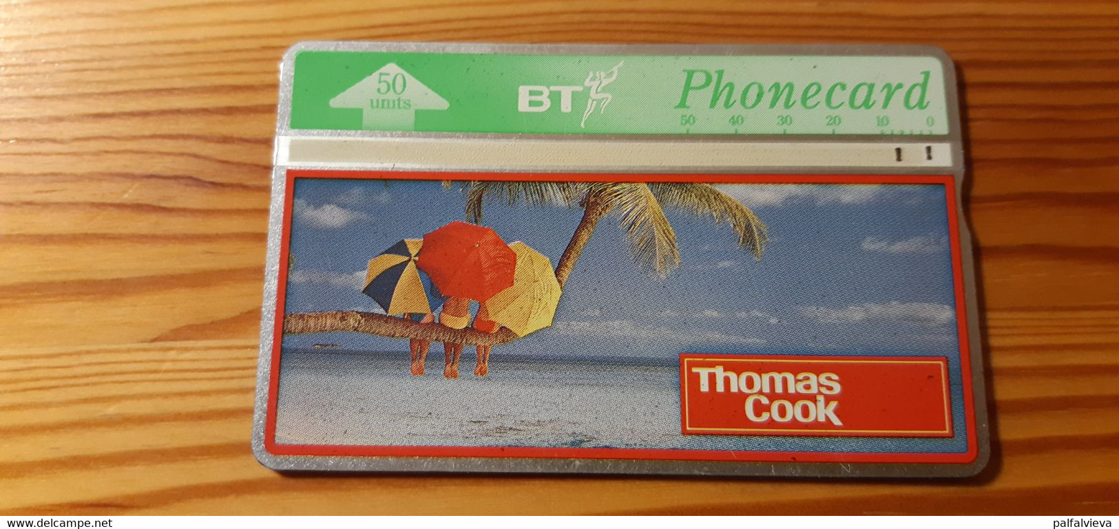 Phonecard United Kingdom, BT - Thomas Cook 524L 33.200 Ex - BT Werbezwecke