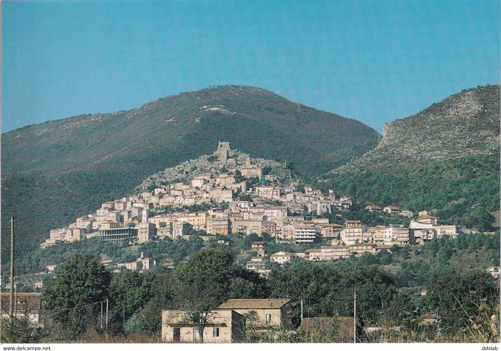 Presenzano (Caserta) - Anni '90 - Veduta Panoramica - Caserta