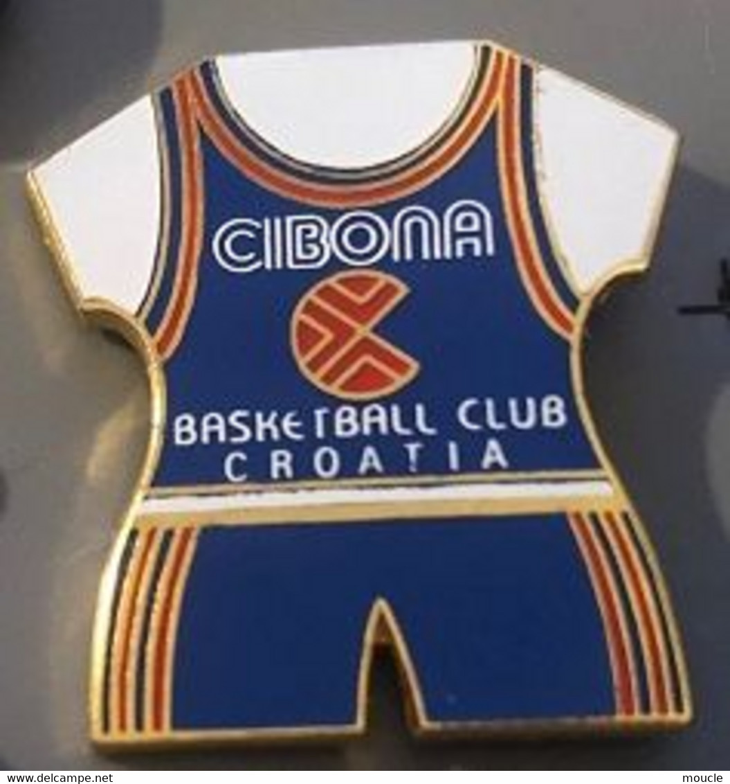 BASKET CLUB - KK CIBONA ZAGREB - CROATIE - CROATIA  - BALLON - BASKETBALL - MAILLOT - SHORT  -     (29) - Pallacanestro