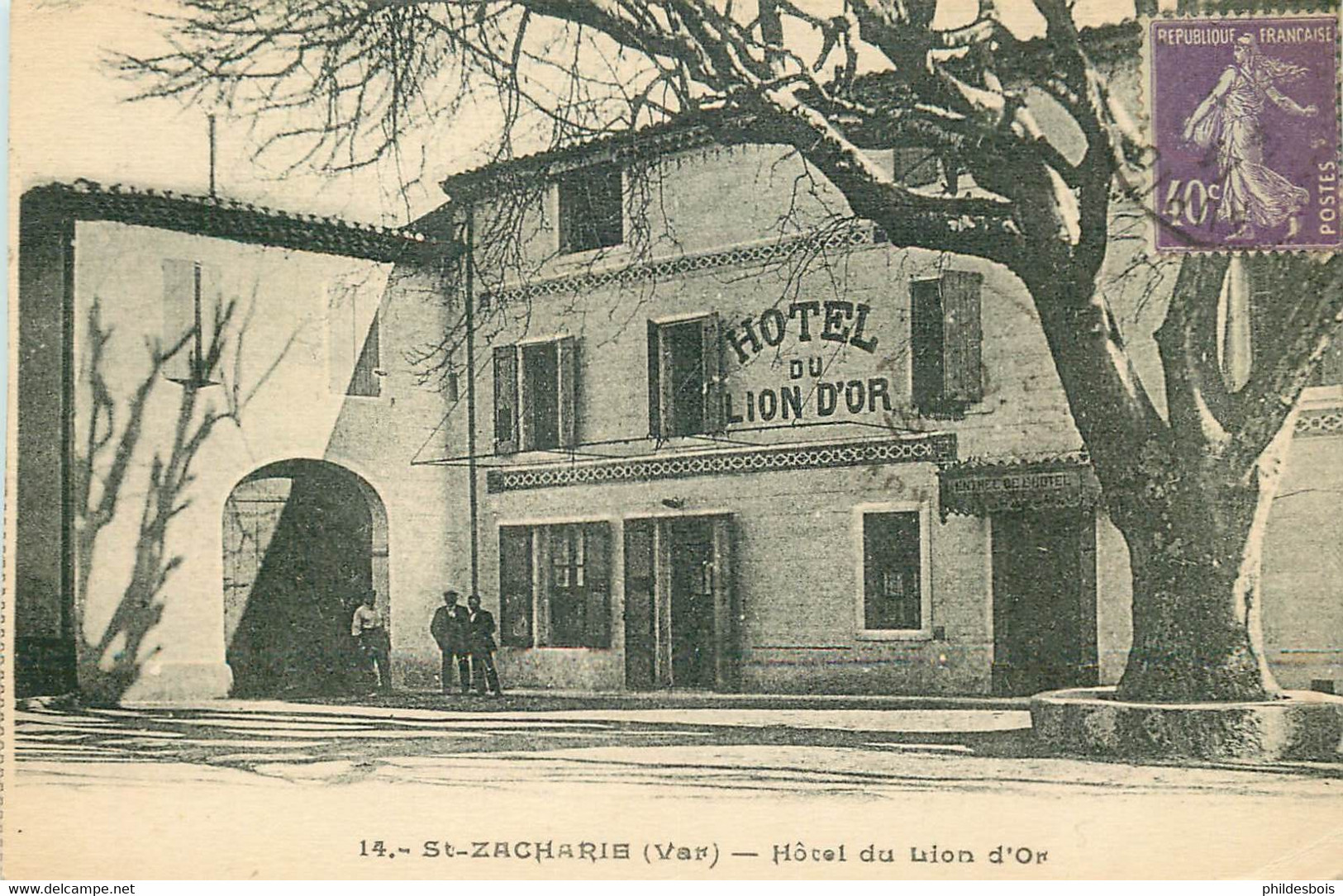 VAR  SAINT ZACHARIE  Hotel Du Lion D'Or - Saint-Zacharie