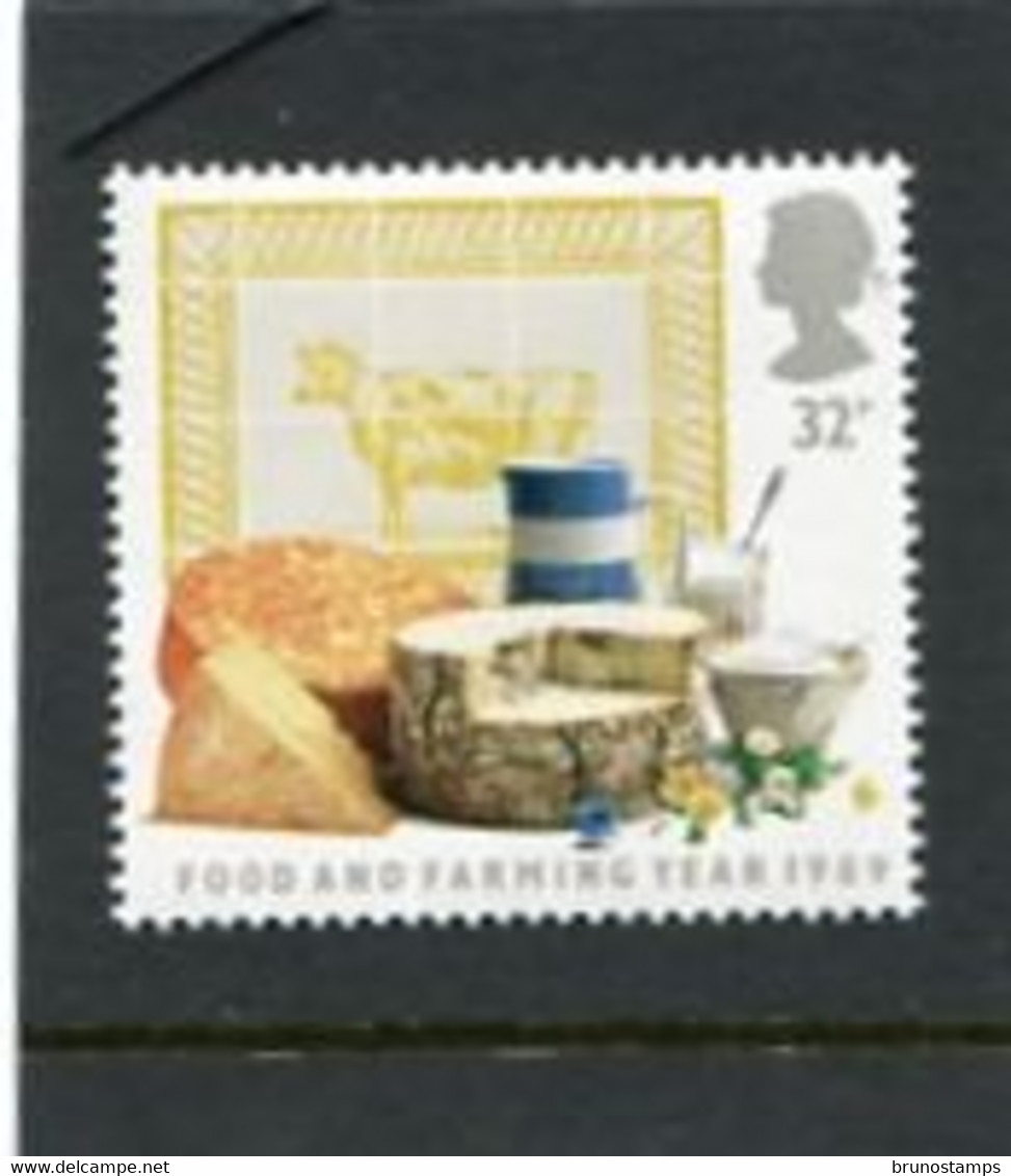 GREAT BRITAIN - 1989  32p  FOOD AND FARMING  MINT NH - Unclassified