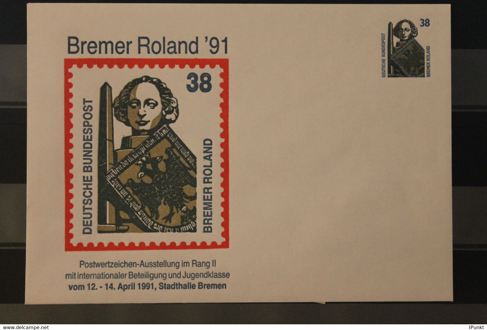 Deutschland 1991; Briefmarken-Ausstellung Bremer Roland '91, Bremen - Private Covers - Mint